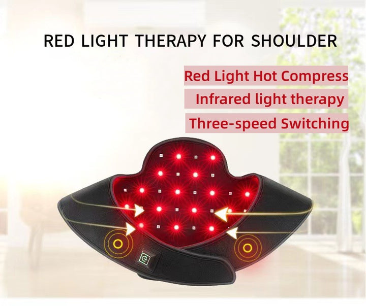 Red Light Therapy for Shoulder Back Body Pain Relief