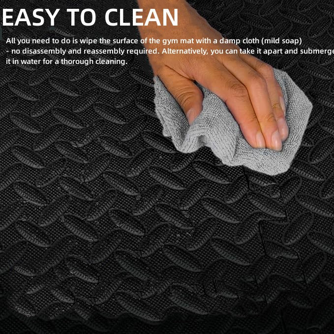 Holalifes EVA Foam Floor Tiles Protective Flooring Mats for Gym Equipment