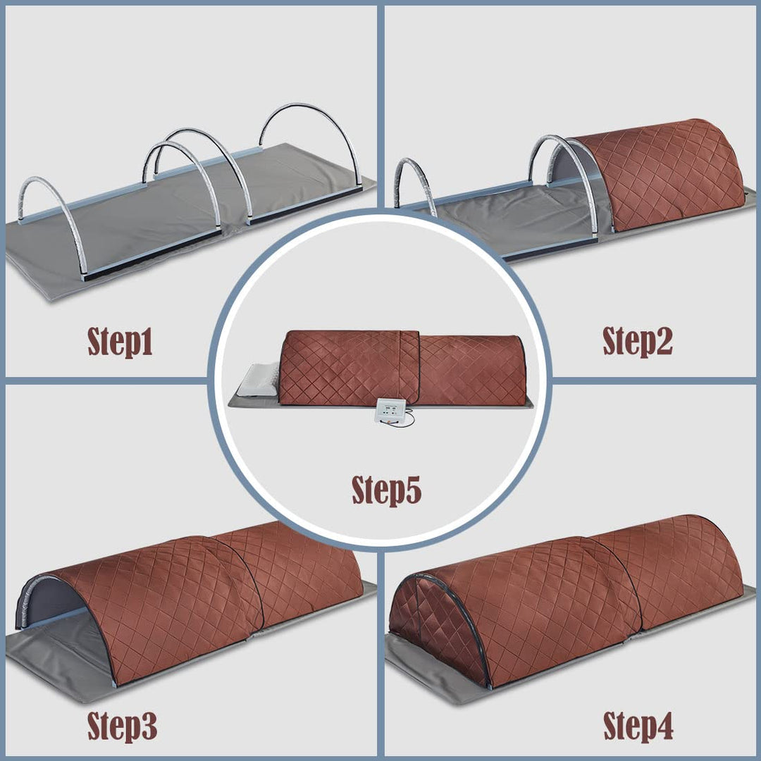 Holalifes Personal Infrared Sauna Dome for Home Spa PR005