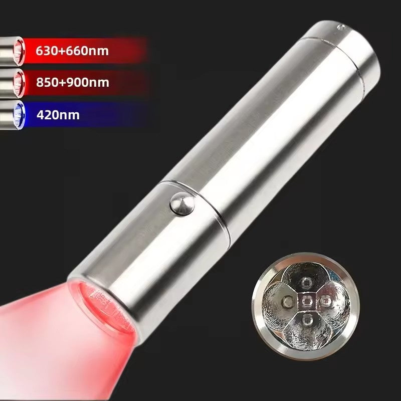 Holalifes LED Light Torch for Red and Infrared Light Therapy to Reduce Inflammation