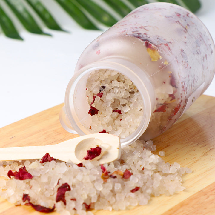 Petal Mineral Bath Salts for Relaxing Aromatherapy and Soothing Soaks