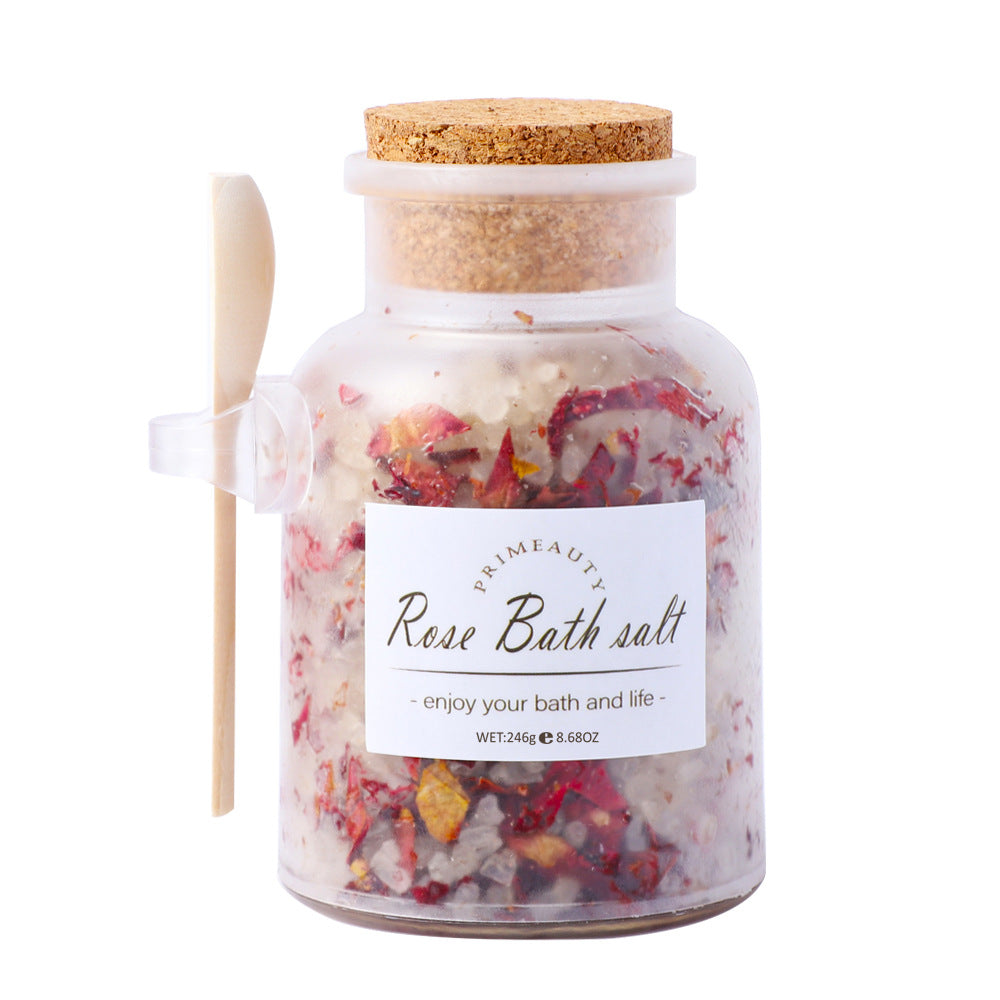Petal Mineral Bath Salts for Relaxing Aromatherapy and Soothing Soaks