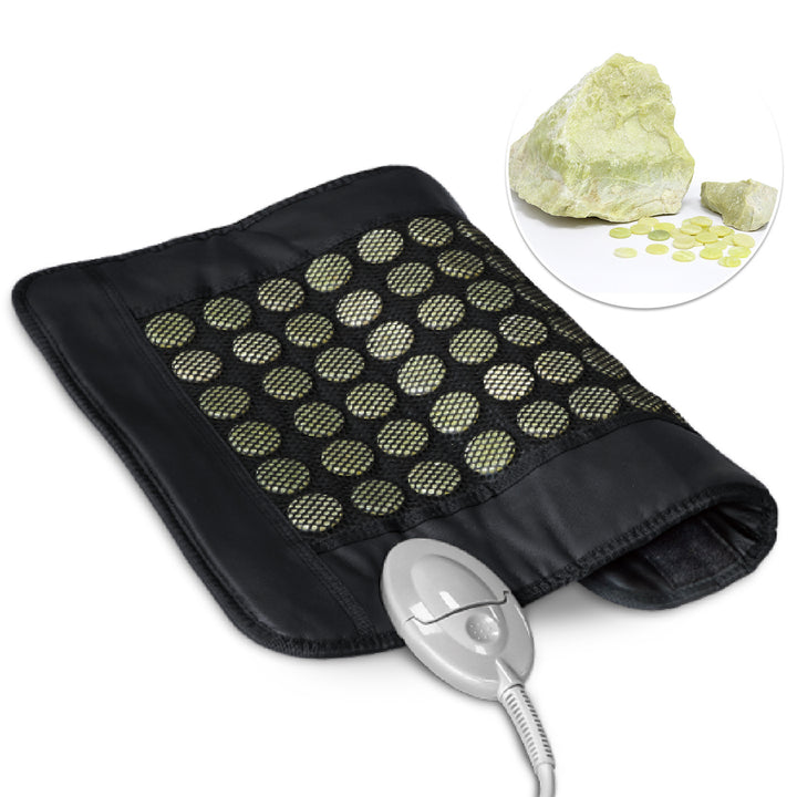 Holalifes Far Infrared Natural Jade and Tourmaline Heating Pad for Back