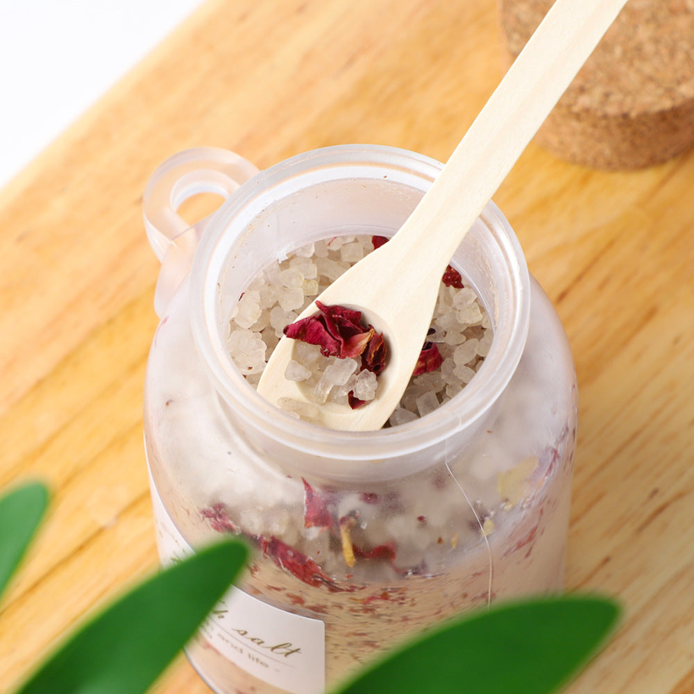Petal Mineral Bath Salts for Relaxing Aromatherapy and Soothing Soaks