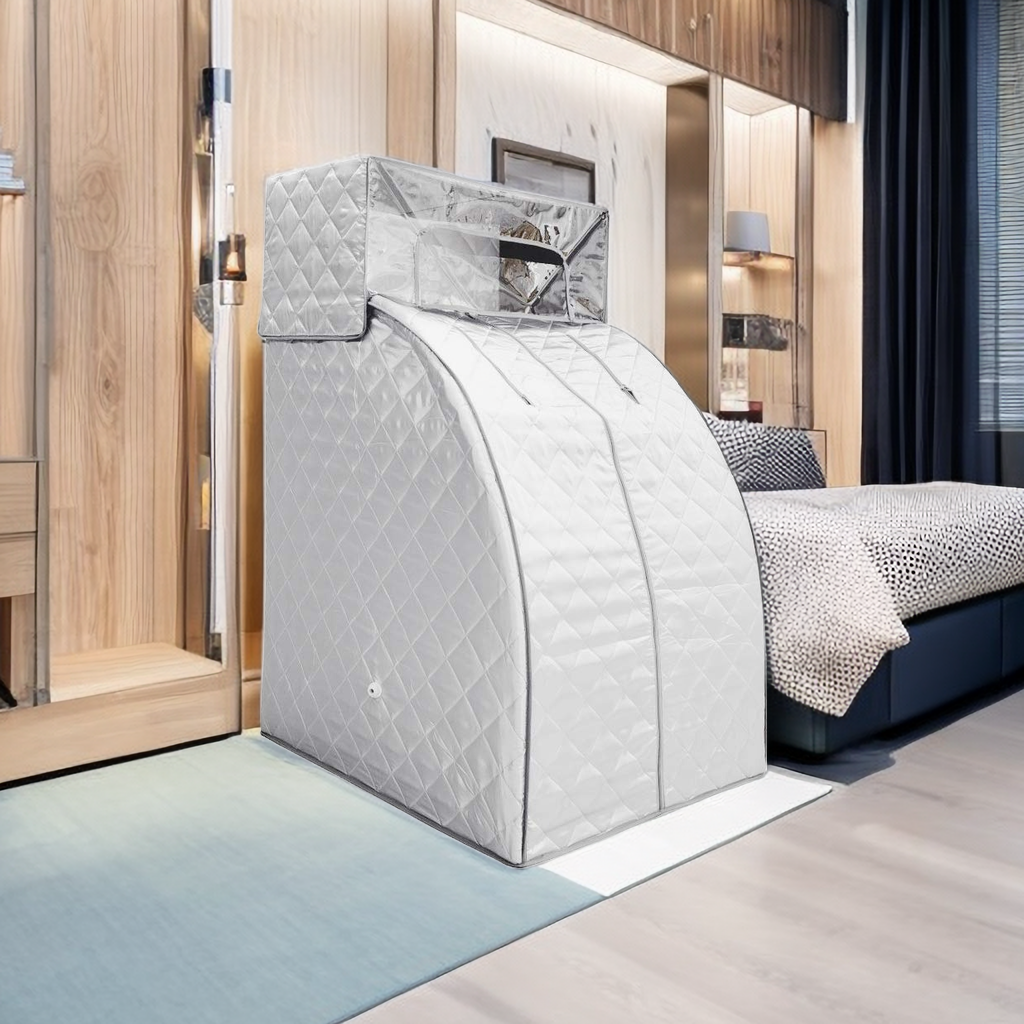 Holalifes Portable Folding Private  Steam Sauna With Head Coverage PS004