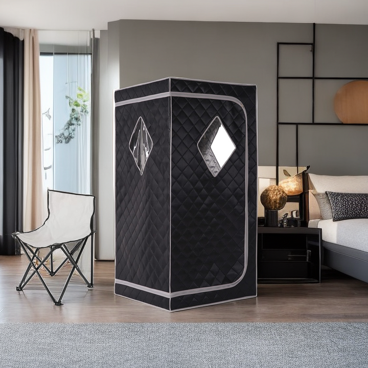 Holalifes Portable Full Size Infrared Sauna With Whole Front Clear Window PR001