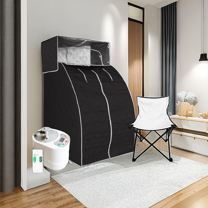 Holalifes Portable Folding Private  Steam Sauna With Head Coverage PS004