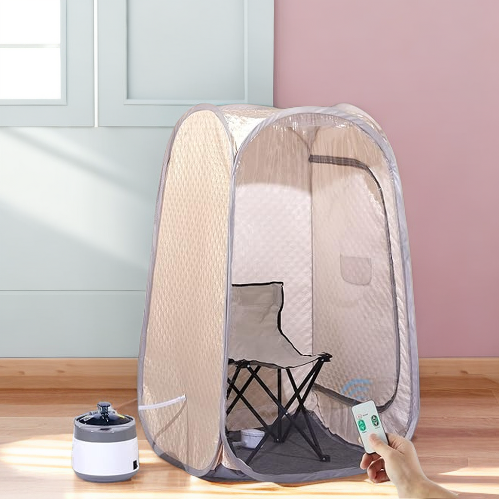 Personal Full Body Steam Home Foldable Saunas Spa with 4L Steamer PS002