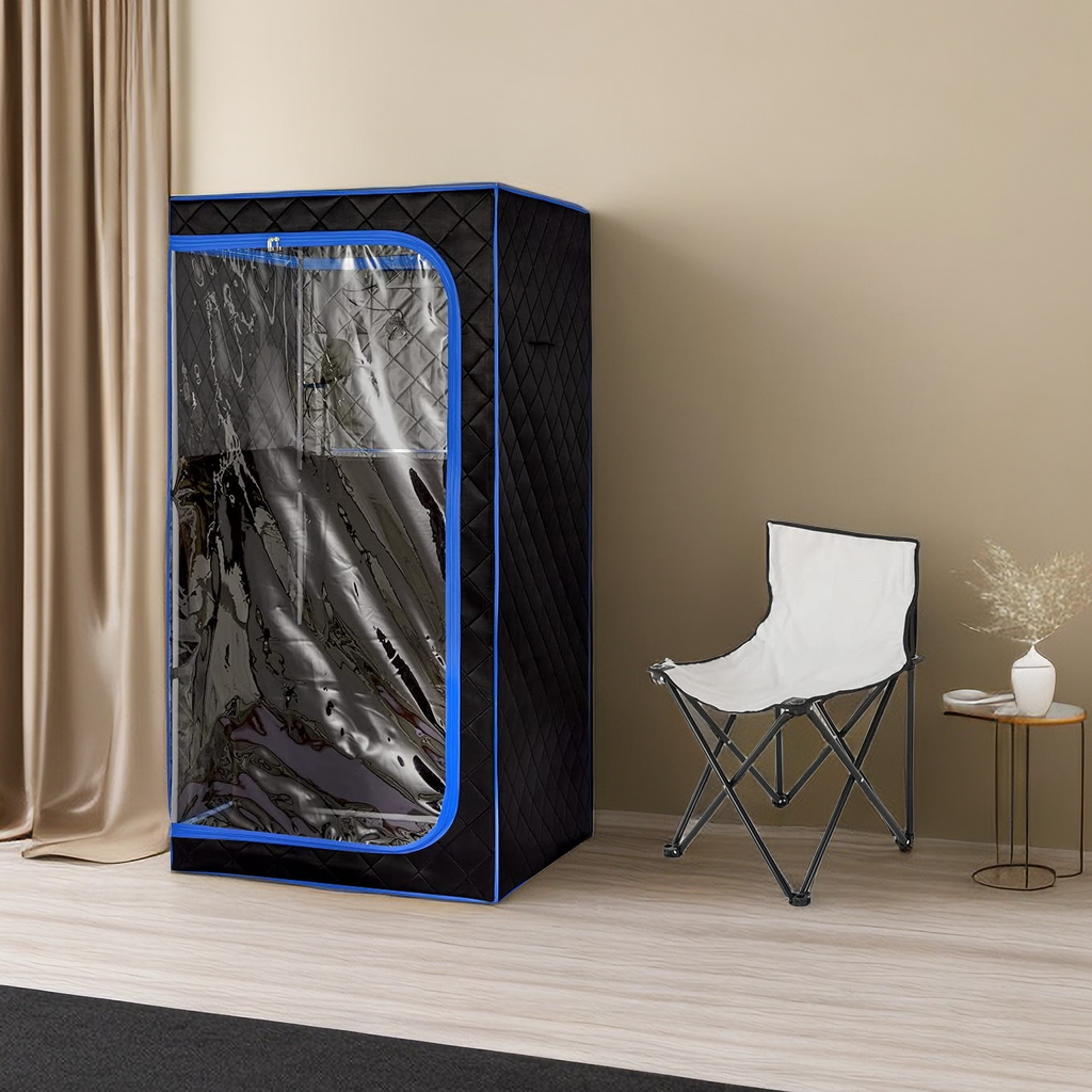 Holalifes Portable Full Size Infrared Sauna With Whole Front Clear Window PR001