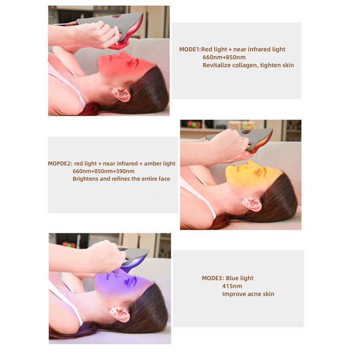Red Light Face Mask Light Therapy at Home Use