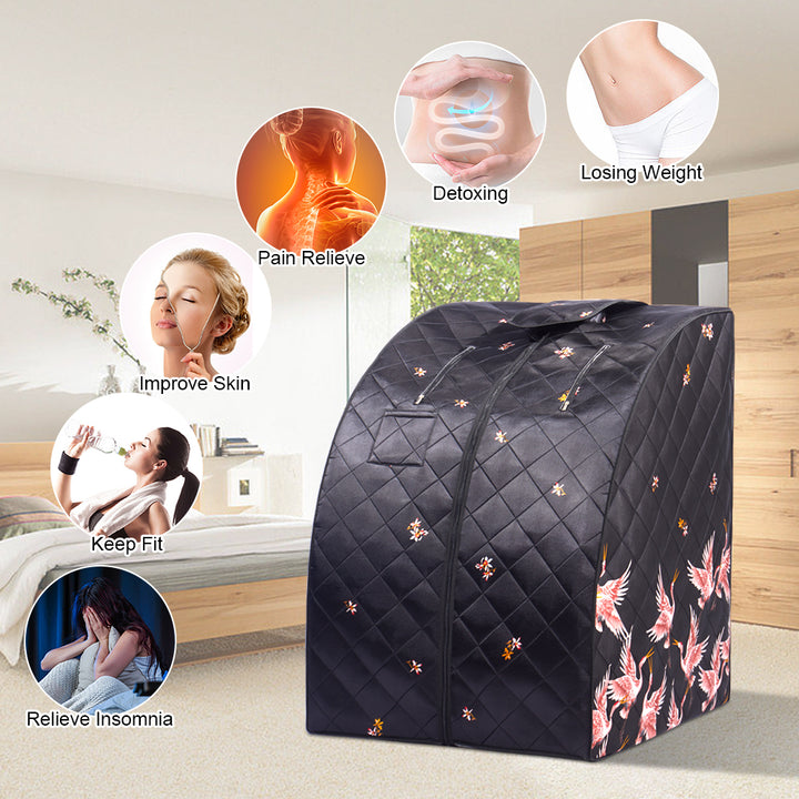 One Person at Home Portable Full Body Far Infrared Sauna PR003