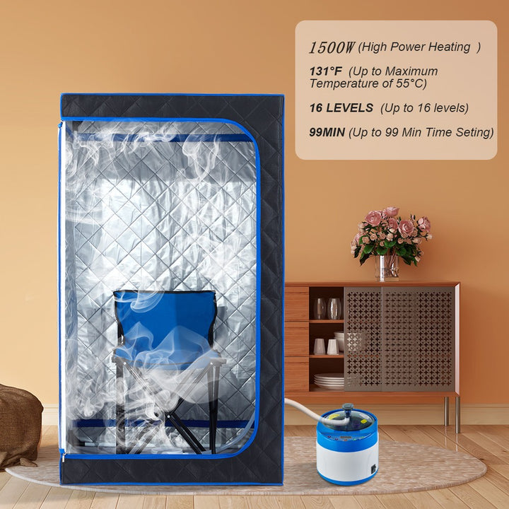 Holalifes Full Size Personal Full Body Portable Steam Sauna  PS001