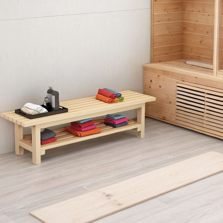 Red Cedar Sauna Bench