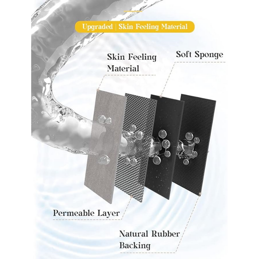 Water-Absorbent Diatomaceous Floor Mat in Sauna Room