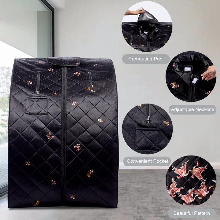 One Person at Home Portable Full Body Far Infrared Sauna PR003