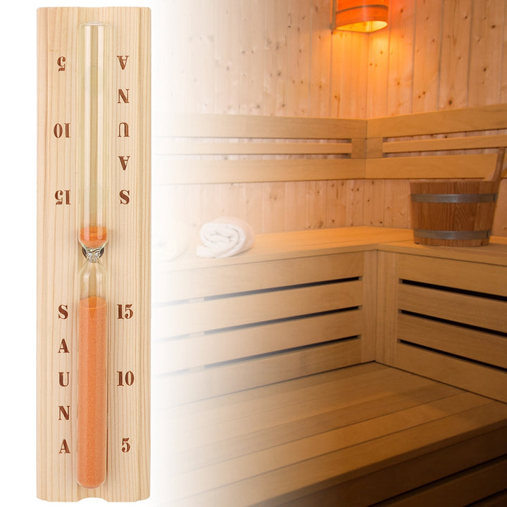 Pine Wooden Sauna Hourglass WA001