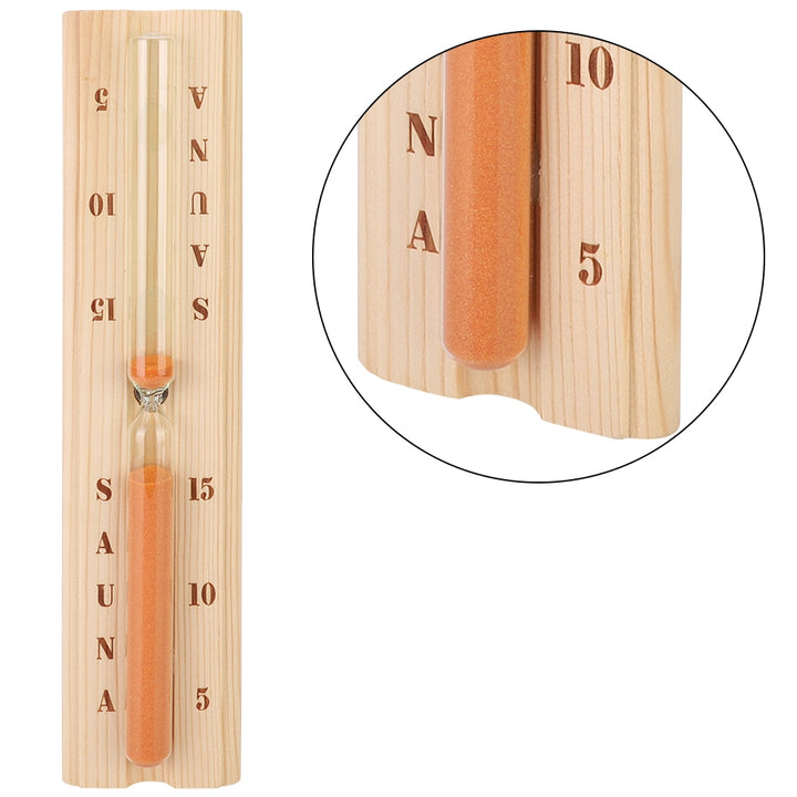 Pine Wooden Sauna Hourglass WA001