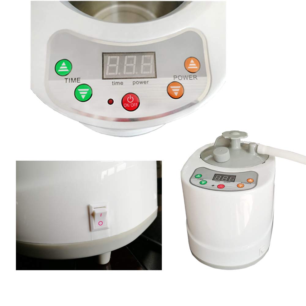 Holalifes 2L Sauna Steamer Portable Pot 110V US Plug PA003