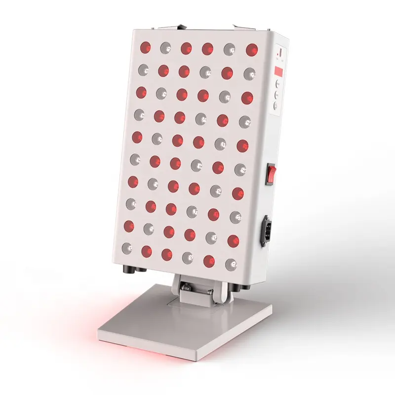 Red Light Therapy 660nm 850nm Red Near Infrared Adjustable Bracket Light with 60 LEDs