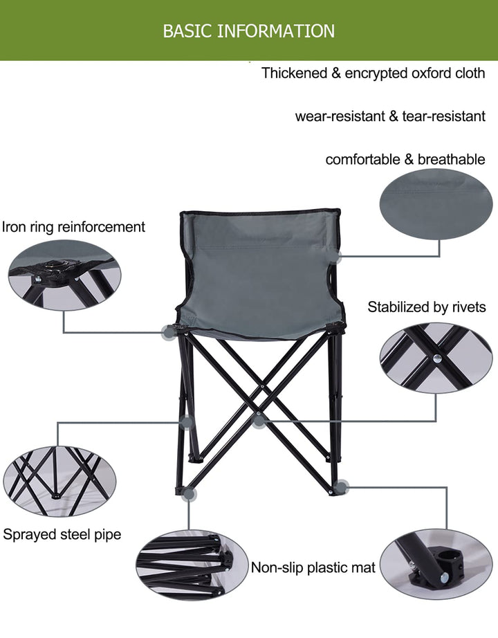 Holalifes Portable Fast Folding Chair PA005
