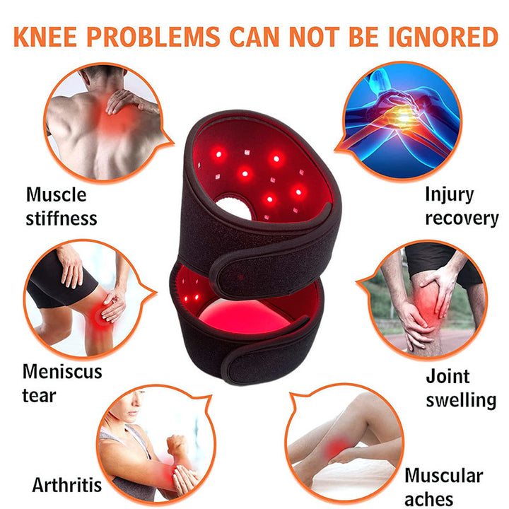 Holalifes Red Light Therapy Knee Pad for Injury Recovery