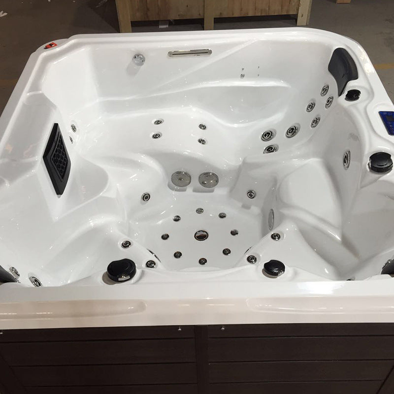 Holalifes Outdoor Spa Acrylic Surfing Massage Hot Tub