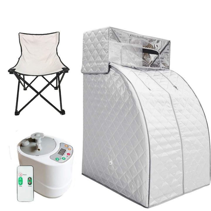 Holalifes Portable Folding Private  Steam Sauna With Head Coverage PS004