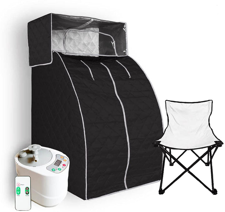 Holalifes Portable Folding Private  Steam Sauna With Head Coverage PS004