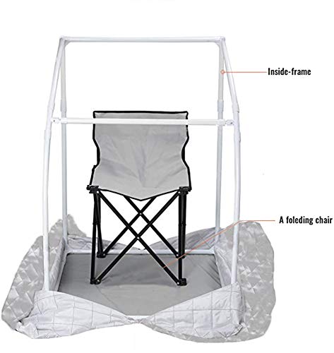 Holalifes Portable Folding Private  Steam Sauna With Head Coverage PS004
