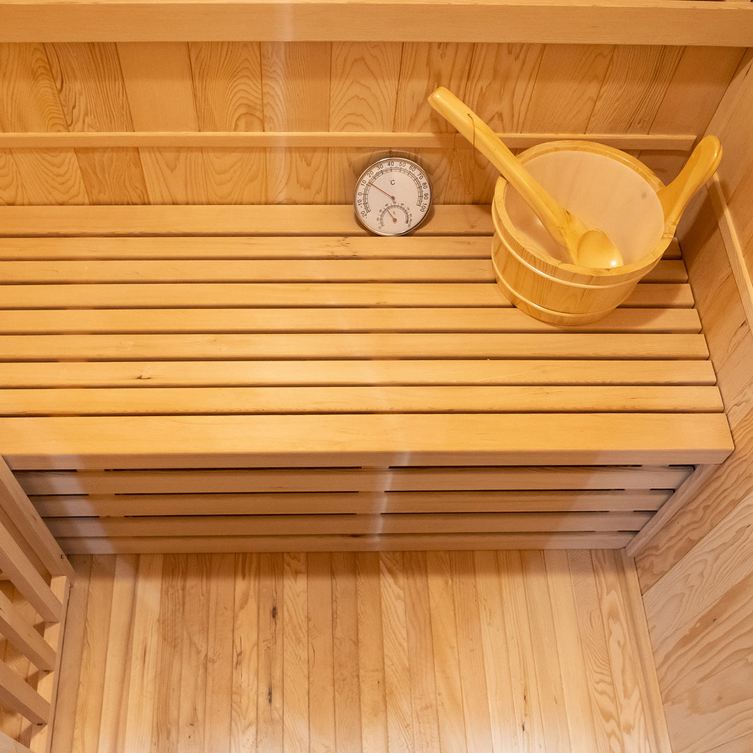 Bench of HolaLifes Sauna