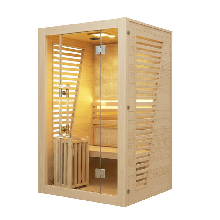 HolaLifes Indoor Traditional Steam Sauna - 1 Person