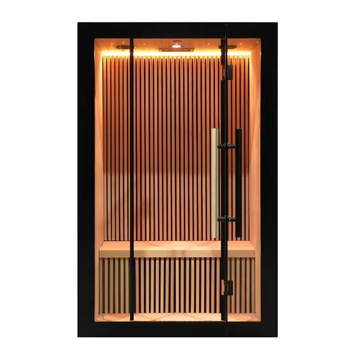 Nero 2 Person Indoor Low EMF Infared Sauna with Smart Control and Bluetooth Audio System | HolaLifes