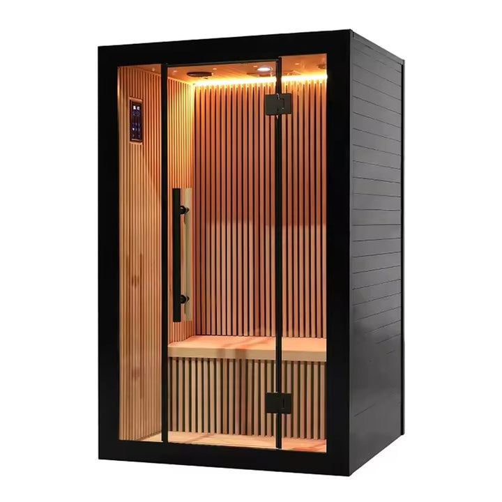 Nero 2 Person Indoor Low EMF Infared Sauna with Smart Control and Bluetooth Audio System | HolaLifes