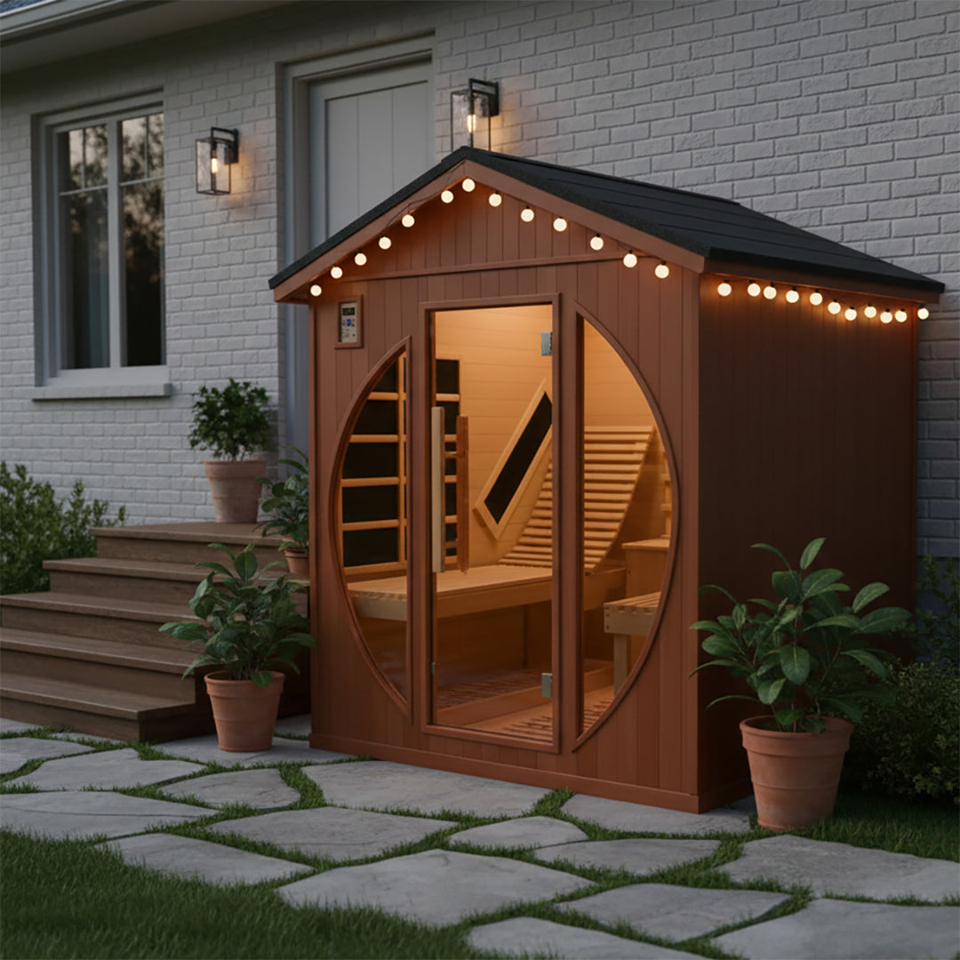 HolaLifes Outdoor Infrared Sauna - 2 Person