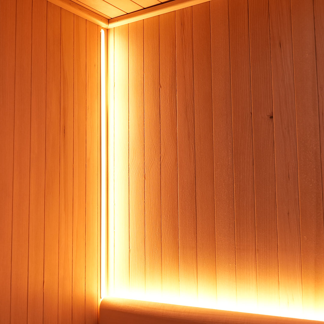 Sauna Details of HolaLifes Tero 1-4 Person Home Traditional Steam Sauna