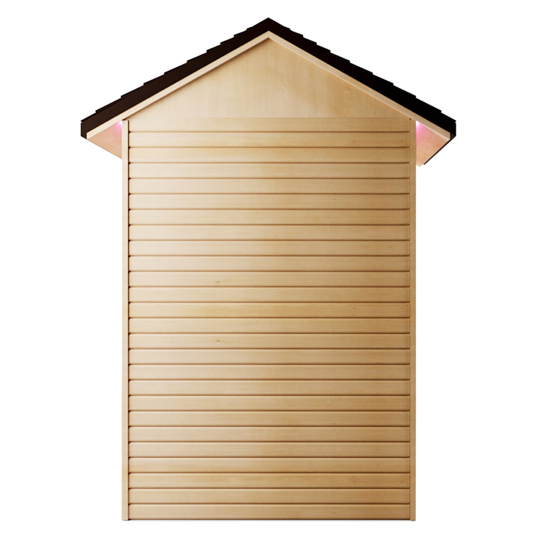 Velo Outdoor 2 Person Hybrid Sauna | Infrared and Steam Sauna with Optional Heater | HolaLifes