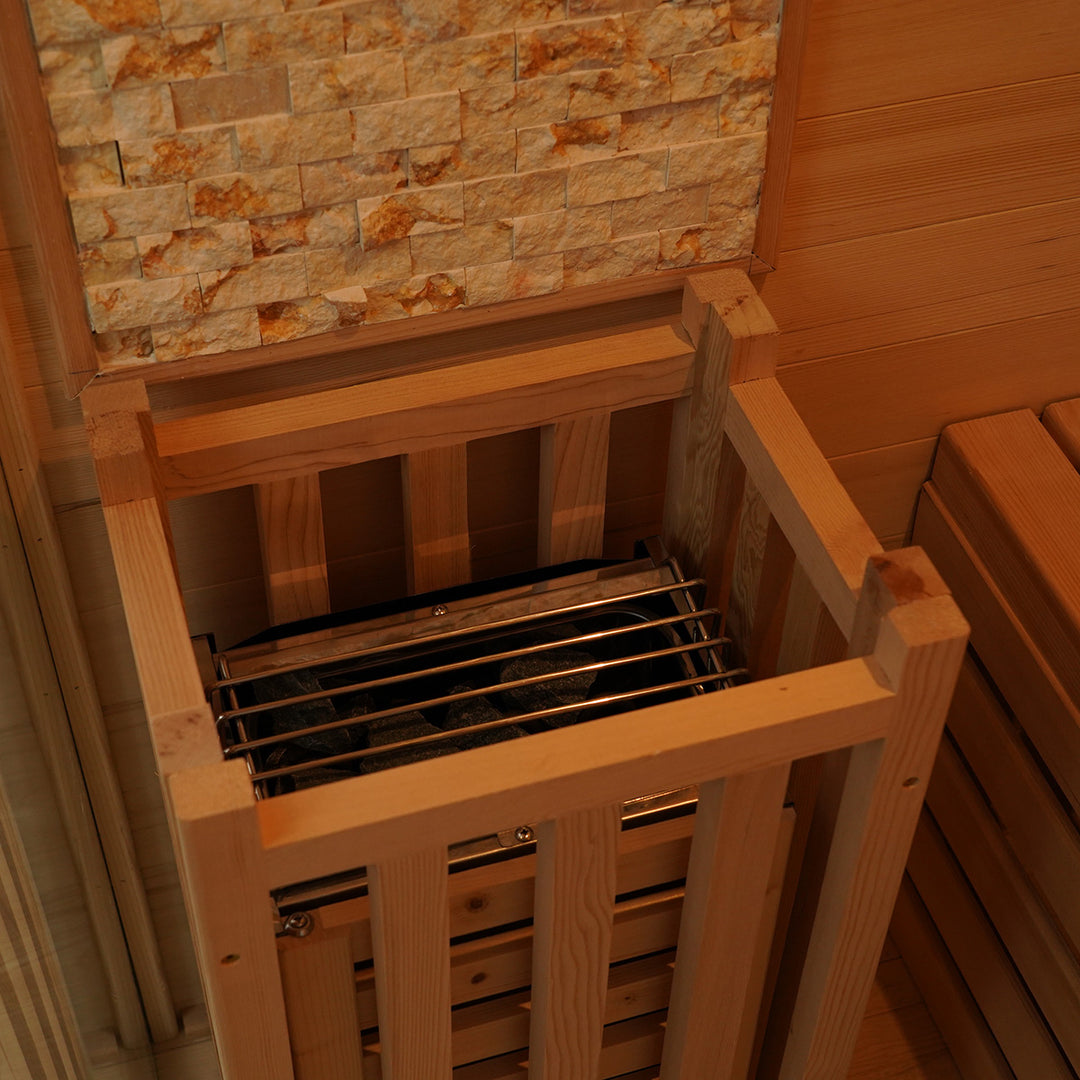 Heater Frame of HolaLifes Zeno 1 Person Indoor Traditional Steam Sauna
