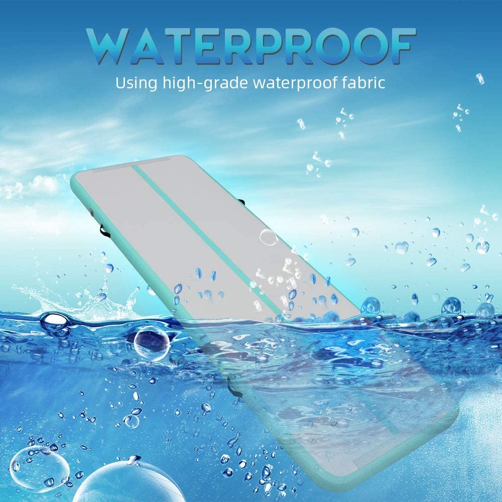 Holalifes Gymnastics Tumble  Air Mats for Home Use or Water with Electric Pump