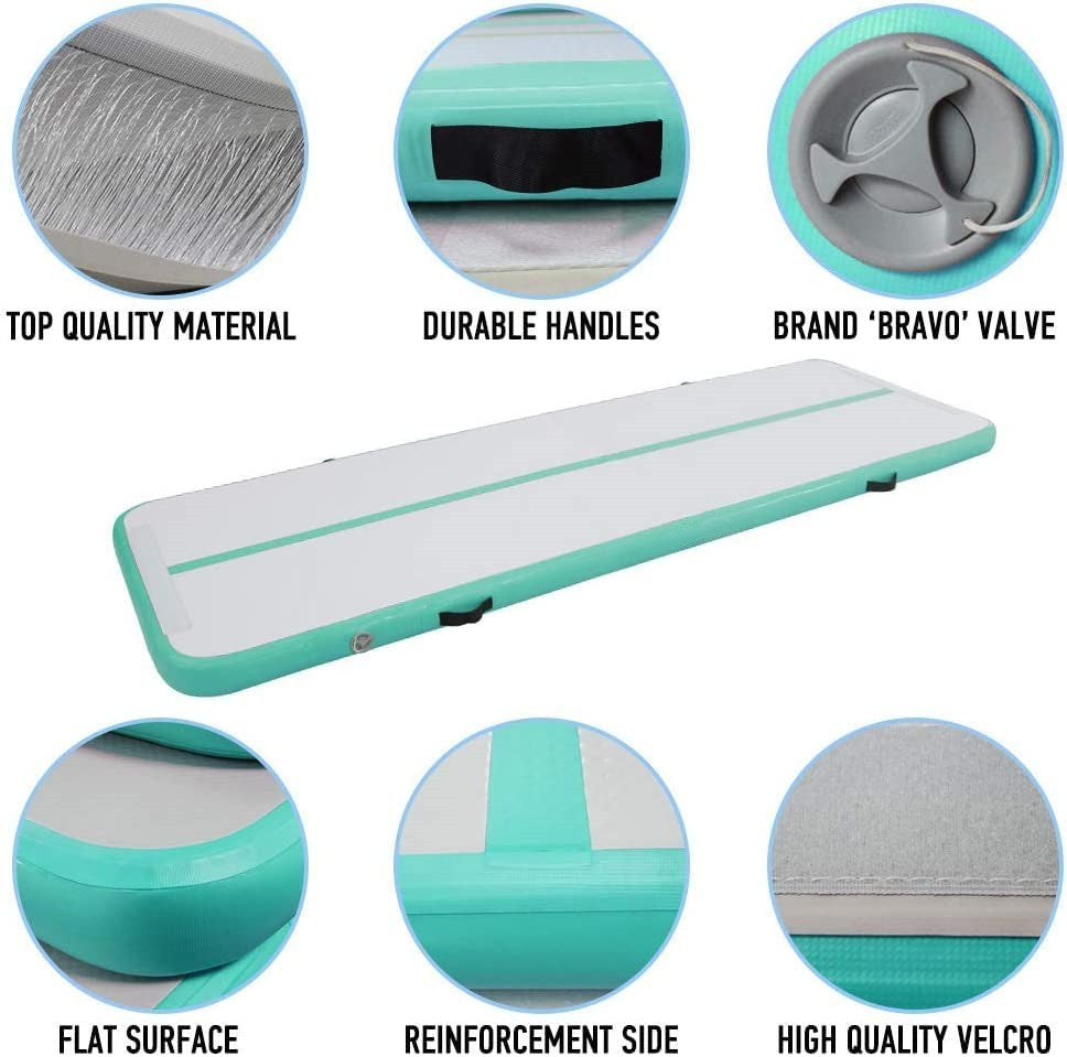 Holalifes Gymnastics Tumble  Air Mats for Home Use or Water with Electric Pump
