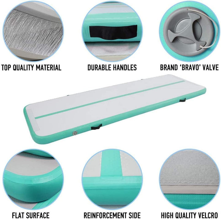Holalifes Gymnastics Tumble  Air Mats for Home Use or Water with Electric Pump