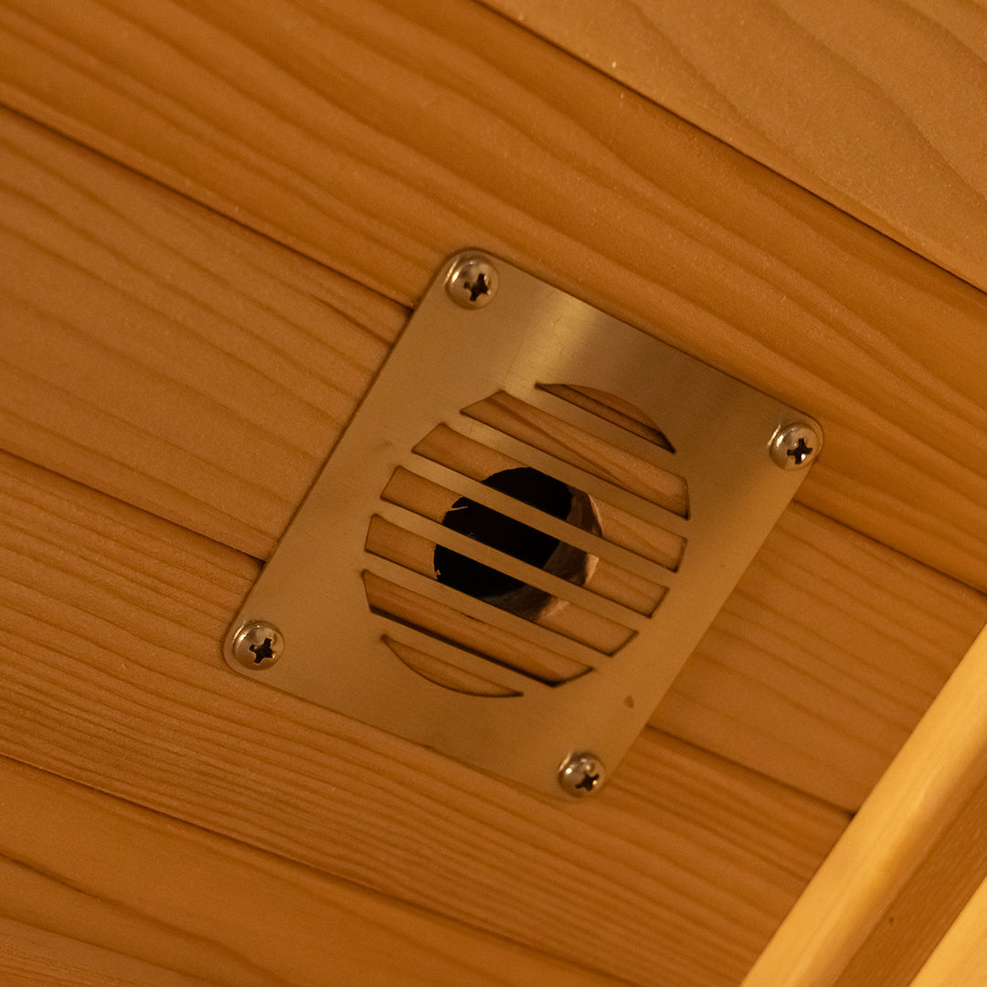 Ventilation Window of HolaLifes Sauna